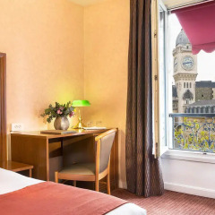 Отель Terminus Lyon 3* Стандартный номер с различными типами кроватей фото 14