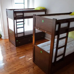 Lisb'on Hostel Кровать в общем номере с двухъярусной кроватью фото 6