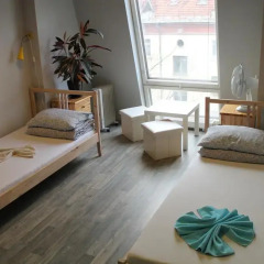 Fabrika Hostel Стандартный номер с 2 отдельными кроватями фото 6