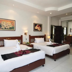 Отель Hyton Leelavadee Phuket 4* Стандартный семейный номер разные типы кроватей фото 5
