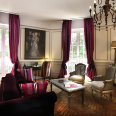 Отель Saint James Paris 5* Улучшенный номер с двуспальной кроватью
