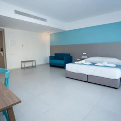Отель Mandali Hotel Apartments Кипр, Протарас - 1 отзыв об отеле, цены и фото номеров - забронировать отель Mandali Hotel Apartments онлайн комната для гостей фото 5