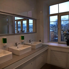 Breeze Hostel Кровать в мужском общем номере с двухъярусной кроватью