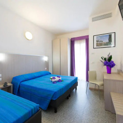 Hotel Villa Argia Римини комната для гостей