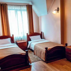 Veles Hotel Коттедж разные типы кроватей фото 4