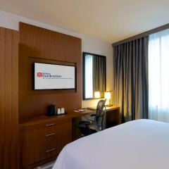 Отель Hilton Garden Inn New York/Central Park South-Midtown West 3* Стандартный номер с двуспальной кроватью фото 3