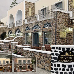 Отель Polydefkis Apartments Греция, Остров Санторини - отзывы, цены и фото номеров - забронировать отель Polydefkis Apartments онлайн помещение для мероприятий фото 2