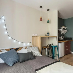 Апартаменты Homely на Громовой 8 Студия с разными типами кроватей фото 4