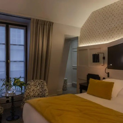Отель Hôtel DAubusson 5* Улучшенный номер с различными типами кроватей фото 3
