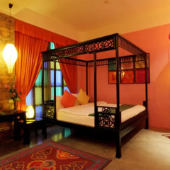Отель Shanghai Mansion Bangkok 4* Улучшенный номер с разными типами кроватей фото 8