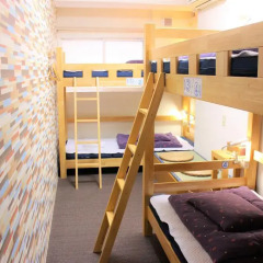 Отель K's House Tokyo Кровать в общем номере фото 5