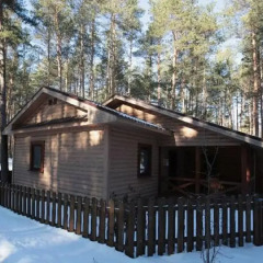 Гостиница Загородный комплекс отдыха Волжанка Коттедж разные типы кроватей