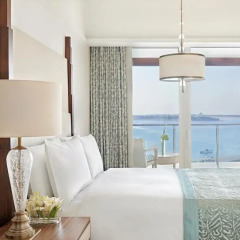 Отель Waldorf Astoria Dubai Palm Jumeirah 5* Улучшенный номер с различными типами кроватей фото 5