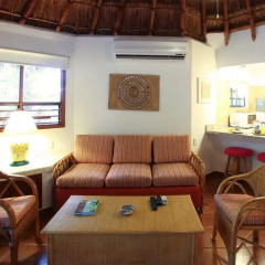 Отель Riviera Maya Suites Бунгало с различными типами кроватей фото 19