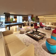 Отель Pan Pacific Serviced Suites Beach Road, Singapore гостиничный бар
