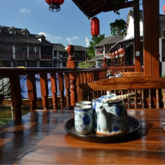 Отель Zhou Zhuang Zhen Feng Inn 2* Стандартный номер с различными типами кроватей