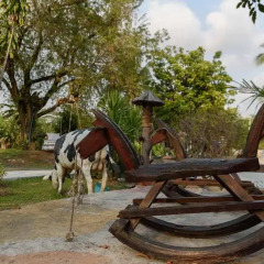 Отель Cowboy Farm Resort Pattaya спортивное сооружение