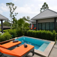 Отель Chaweng Noi Pool Villa 3* Вилла Делюкс с различными типами кроватей фото 8