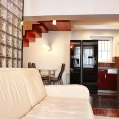 Апартаменты Sopockie Apartamenty - Royal Apartment Гданьск комната для гостей фото 3