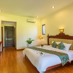 Отель Agribank Hoi An Beach Resort 3* Номер Делюкс с различными типами кроватей фото 9