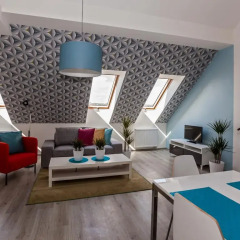 Апартаменты Comfortable Prague Apartments Улучшенные апартаменты с 2 отдельными кроватями фото 7