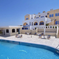 Отель Pension Kavallaris & Apartments Греция, Остров Санторини - отзывы, цены и фото номеров - забронировать отель Pension Kavallaris & Apartments онлайн бассейн фото 2