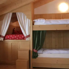 Отель Rifugio Baita Cuz Долина Валь-ди-Фасса в номере