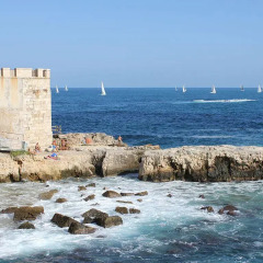 Отель Ortigia sul Mare Сиракуза пляж