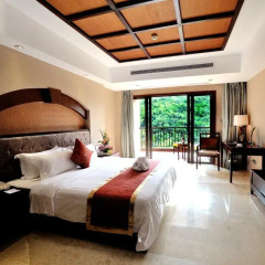 Grand Metropark Bay Hotel Sanya 4* Номер Делюкс с различными типами кроватей фото 2