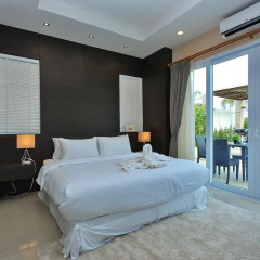 Отель The Ville Jomtien Pool Villa 4* Вилла с различными типами кроватей фото 2