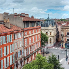 Отель Zenitude Hôtel-Résidences Toulouse Métropole Франция, Тулуза - отзывы, цены и фото номеров - забронировать отель Zenitude Hôtel-Résidences Toulouse Métropole онлайн балкон