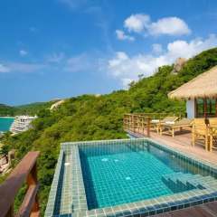 Отель Cape Shark Pool Villas 4* Вилла с различными типами кроватей фото 8