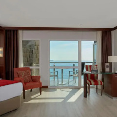 Отель Melia Alicante 4* Улучшенный люкс с различными типами кроватей фото 2