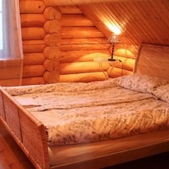 Гостиница Загородный комплекс отдыха Волжанка Коттедж Делюкс разные типы кроватей фото 7