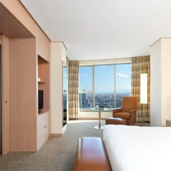 Отель Melia Valencia 4* Стандартный семейный номер с разными типами кроватей фото 2