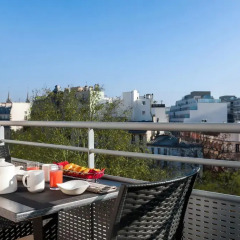 Отель Citadines Bastille Marais Paris 3* Студия Делюкс с различными типами кроватей