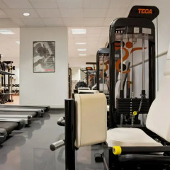 Отель Hilton Rome Airport фитнесс-зал фото 2