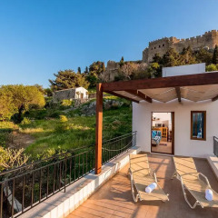 Отель Villa Lindos Muse балкон