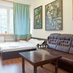 Апартаменты Apartments On Krasnie Vorota комната для гостей фото 2