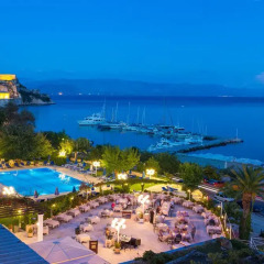 Отель Corfu Palace Hotel Греция, Корфу - 4 отзыва об отеле, цены и фото номеров - забронировать отель Corfu Palace Hotel онлайн балкон