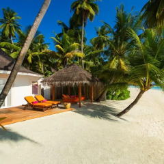 Отель Sun Aqua Vilu Reef 5* Вилла Делюкс с различными типами кроватей фото 6