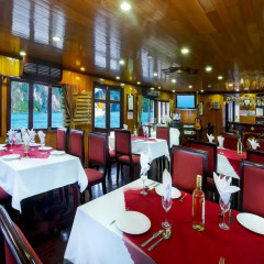 Отель Halong Golden Lotus Cruise Вьетнам, Халонг - отзывы, цены и фото номеров - забронировать отель Halong Golden Lotus Cruise онлайн питание фото 3