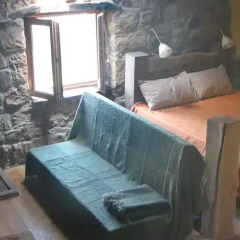 Отель Apartamento Rural en Plena Naturaleza Испания, Риотуэрто - отзывы, цены и фото номеров - забронировать отель Apartamento Rural en Plena Naturaleza онлайн комната для гостей фото 3