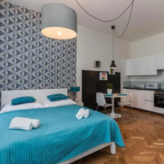 Апартаменты Comfortable Prague Apartments Студия с различными типами кроватей фото 2