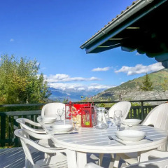Отель Holiday home Sven Heul Nendaz Station Нендаз балкон