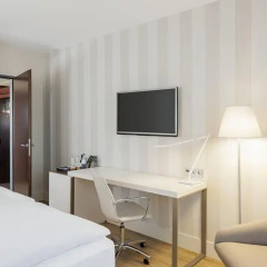 Hotel NH Düsseldorf City Nord 4* Стандартный номер разные типы кроватей фото 13