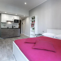 Апартаменты Fiera Milano Apartments Cenisio Студия Делюкс с различными типами кроватей фото 6