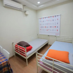 HaHa Guesthouse - Hostel Стандартный номер с 2 отдельными кроватями фото 2