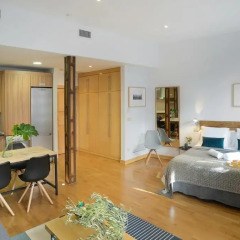 Апартаменты Aspasios San Mateo Boutique Apartments 4* Студия с различными типами кроватей фото 4
