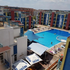 Апартаменты Elite 4 Sunray Apartments Солнечный берег балкон